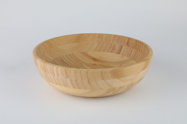Bamboo salad bowl