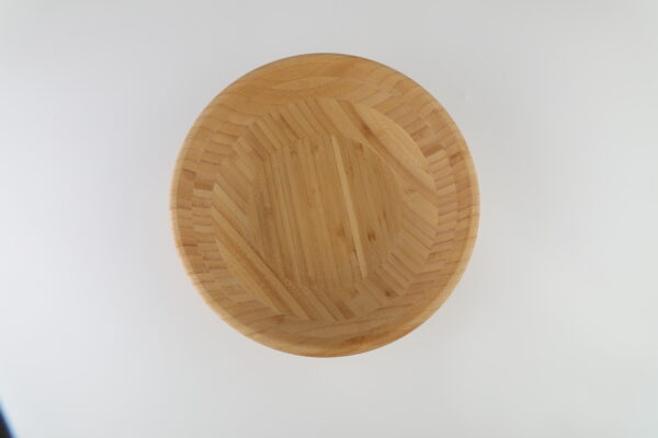Bamboo salad bowl